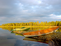 Finnland Wohnmobil Ferien See