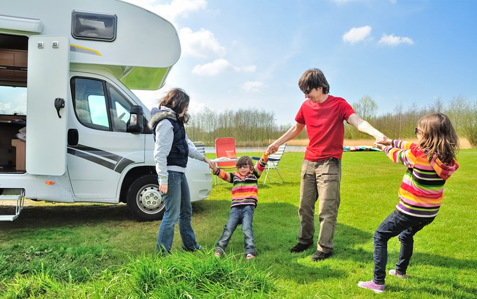 Deutschland Motorhome mit Kindern