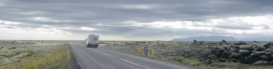 Motorhome Vermietung in Island