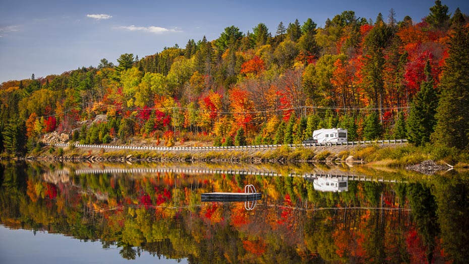 Motorhome Nationalpark Kanada